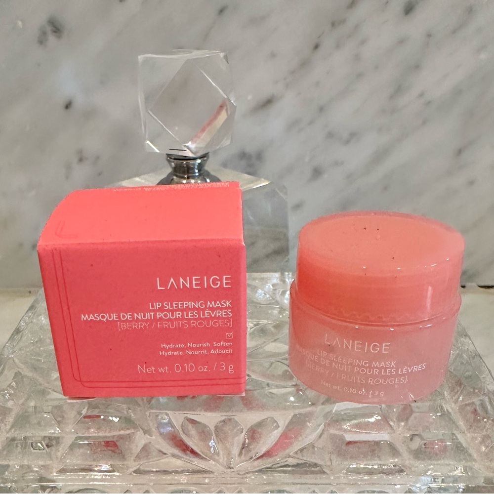 2/$12 * New Laneige “Berry” Lip Mask Mini Size